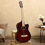 Акустическая гитара 6 струнная н-32,  менз.650мм, роговая, фото 8