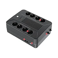 ИБП SNR Line-Interactive, мощность 600 ВА/360 Вт, 8xSchuko, LED (SNR-UPS-LID-600-LED-PLUS)