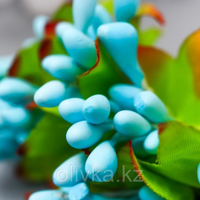 Цветы для декорирования "Паслен жасминовидный" 1 букет=10 цветов голубой 9,5 см - фото 3 - id-p110934605