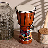 Музыкальный инструмент Барабан Джембе 16х16х29,5 см, фото 4