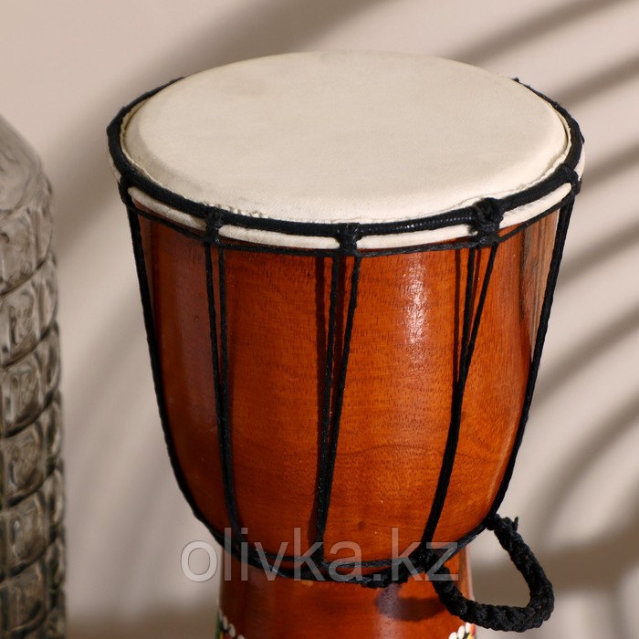 Музыкальный инструмент Барабан Джембе 16х16х29,5 см - фото 5 - id-p110909670