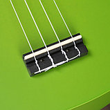 Укулеле сопрано Music Life UK-10, цвет зеленый 54см, фото 6