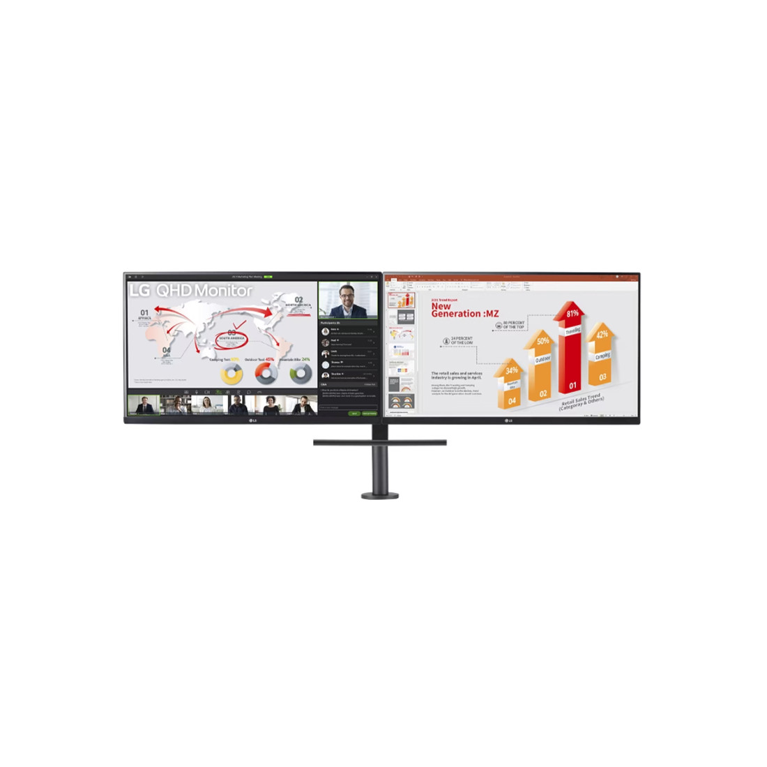 Монитор 27" LG 27QP88D Black 2-011828-TOP 27QP88D-BS - фото 1 - id-p109008792