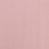 Бумага для упаковок и поделок, Cartotecnica Rossi, гофрированная, светлая, розовая, однотонная, двусторонняя,, фото 2