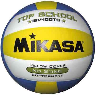 Мяч волейбольный MIKASA, синтетическая кожа, №5, ISV100TS - фото 1 - id-p110955490