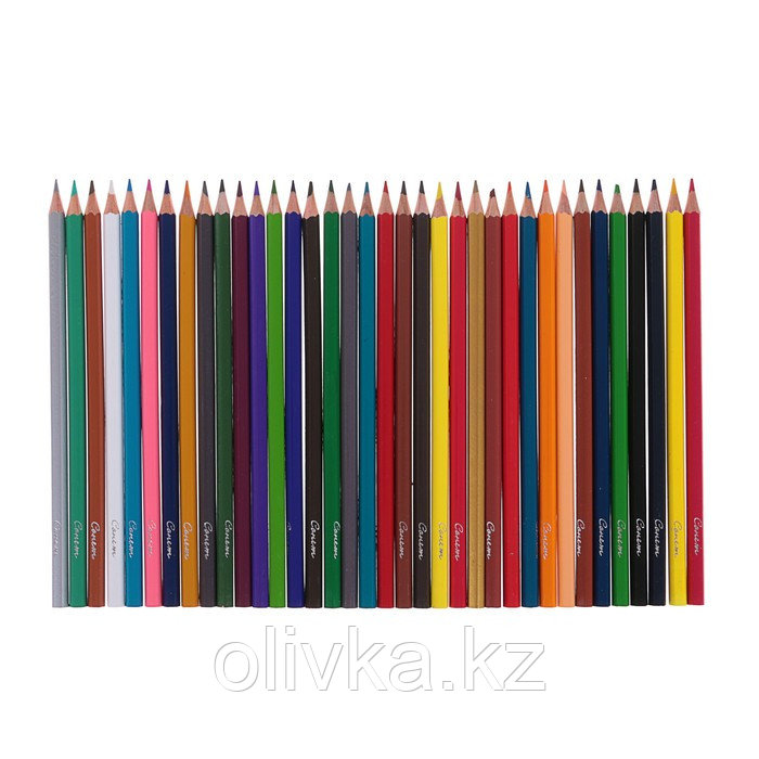 Карандаши художественные цветные мягкие, ЗХК "Сонет", 36 цветов - фото 2 - id-p110915040