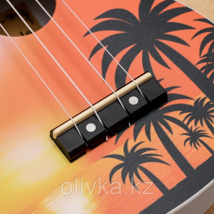 Укулеле сопрано Music Life, пальмы на закате - фото 6 - id-p110947336