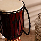 Музыкальный инструмент барабан джембе "Светлый" 50х23х23 см МИКС, фото 5
