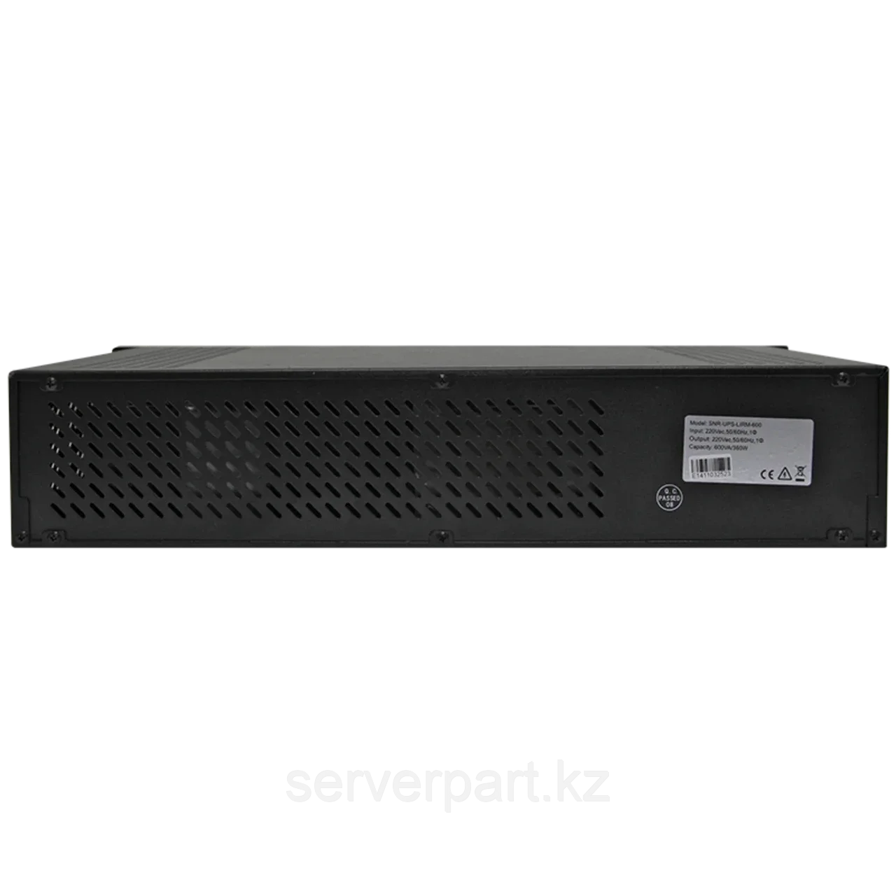 ИБП SNR Line-Interactive Rackmount 2U, мощность 600 ВА/360 Вт,, 2xSchuko, LCD, RS232 (SNR-UPS-LIRM-600) - фото 2 - id-p110955800