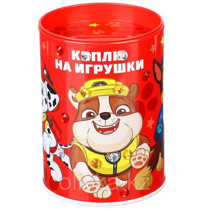 Копилка декор стразами "Коплю на игрушку", Щенячий патруль - фото 2 - id-p110938523