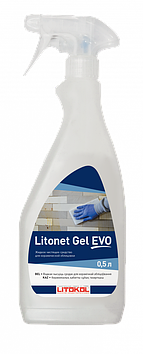 Жидкий моющий состав LITONET GEL EVO  0.75L ( Очиститель для эпоксидной затирки )