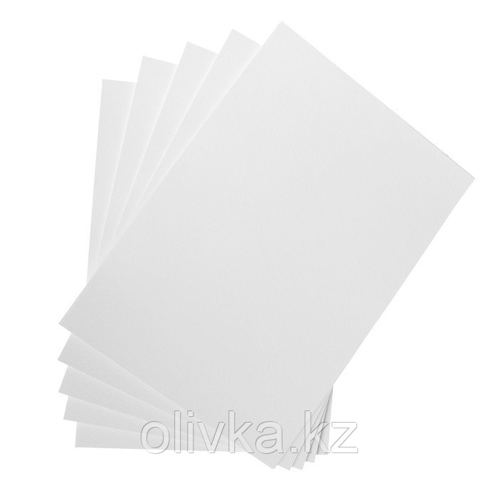 Бумага для рисования А2, 5 листов, 50% хлопка, 300 г/м² - фото 1 - id-p110918679