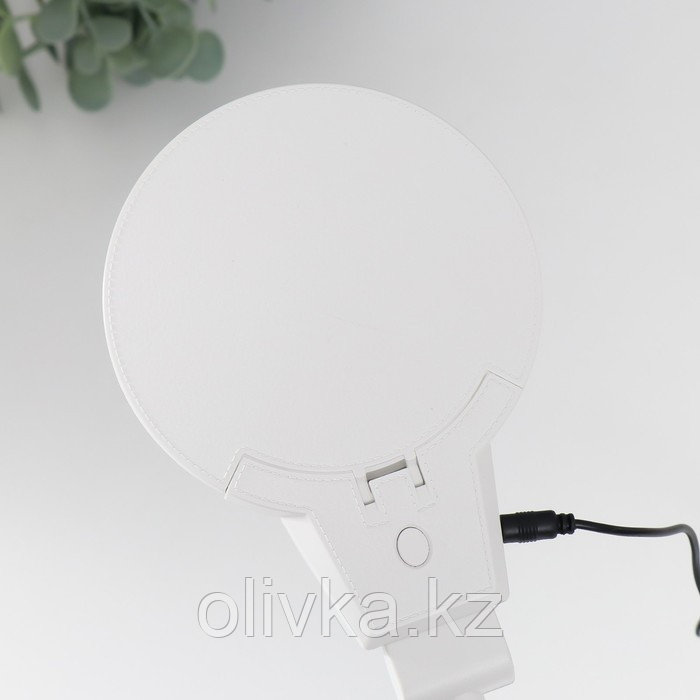 Лампа-лупа х3 х4,5 для творчества LED от 3 LR1130 линзы d=2,1 и 11 см белый - фото 7 - id-p110947359