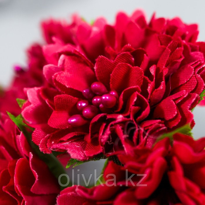 Цветы для декорирования "Астра малиновая" 1 букет=6 цветов 10 см - фото 3 - id-p110935702