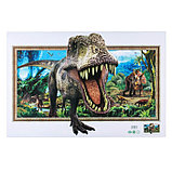 Наклейка 3Д интерьерная Динозавр 90*60см, фото 2