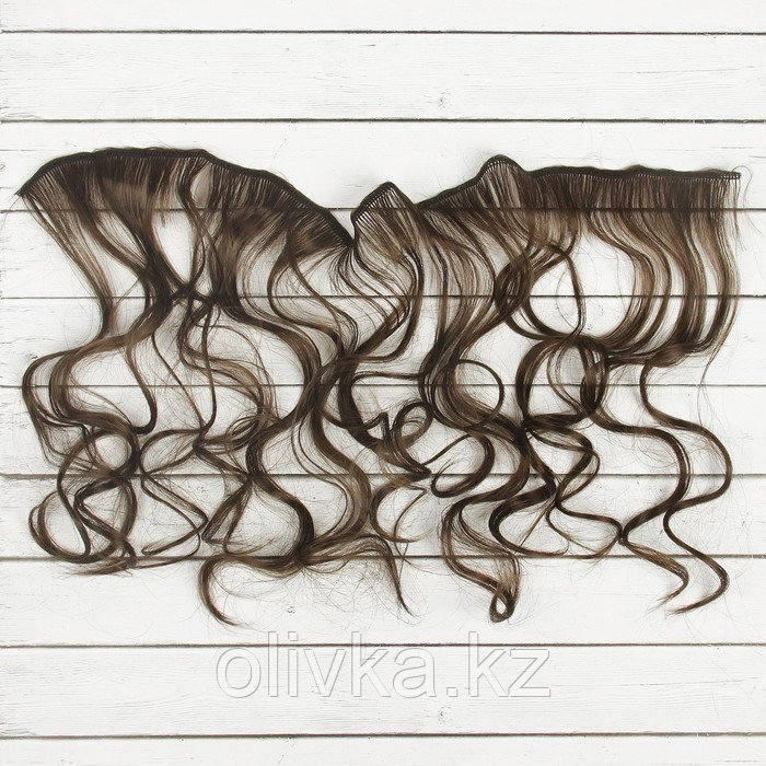 Волосы - тресс для кукол «Кудри» длина волос: 40 см, ширина: 50 см, №8 - фото 2 - id-p110913309