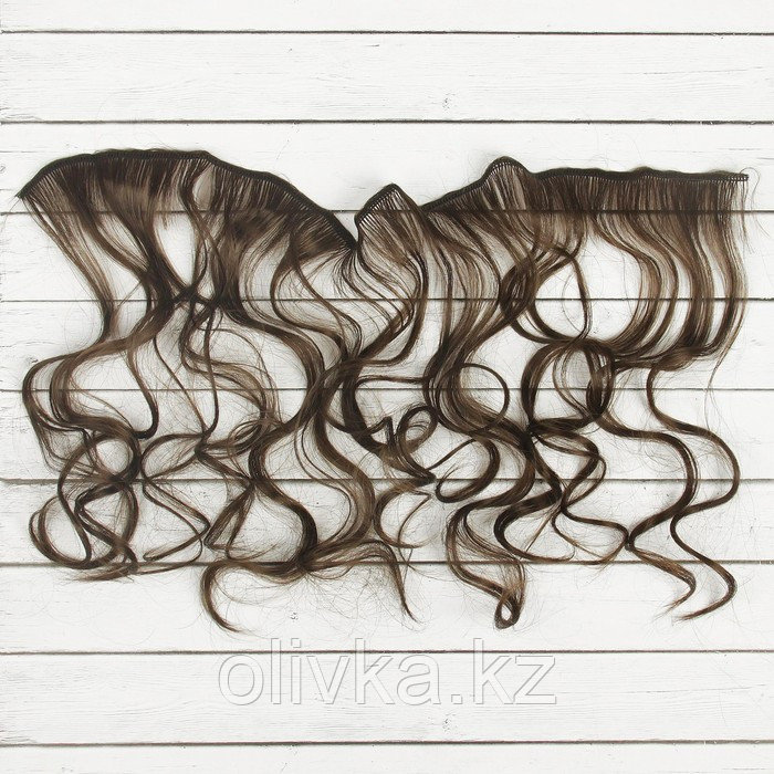 Волосы - тресс для кукол «Кудри» длина волос: 40 см, ширина: 50 см, №8 - фото 3 - id-p110913309