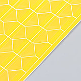 Набор уголков с кармашком для фотографий 102 уголка "Жёлтый с прозр. плёнкой" 10,3х14,8 см, фото 3