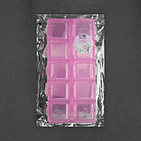 Органайзер для бисера, 10 отделений, 8,8 × 4,5 см, цвет МИКС, фото 5