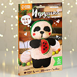 Игрушка из шерсти «Панда с арбузом», фото 2