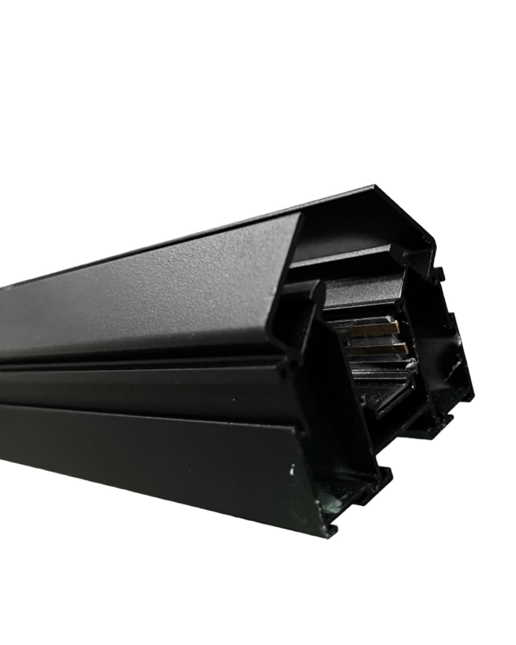 Шинопровод M-TRACK для натяжных потолков встраиваемый черный 2М LEDAR - фото 1 - id-p109956722