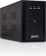 Источник бесперебойного питания SVC V-1500-L, Мощность 1500VA/900W 12V/9A*2шт