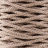 Шнур для вязания без сердечника 70% хлопок, 30% полиэстер ширина 3мм 100м/160±10гр (104), фото 3