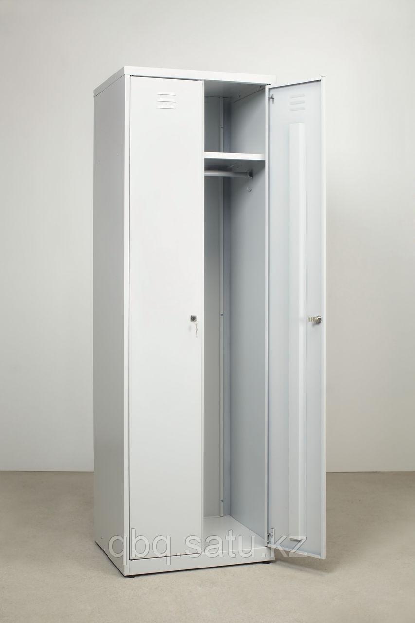 Двухсекционный металлический шкаф для одежды ШРМ-22 - фото 1 - id-p110956097