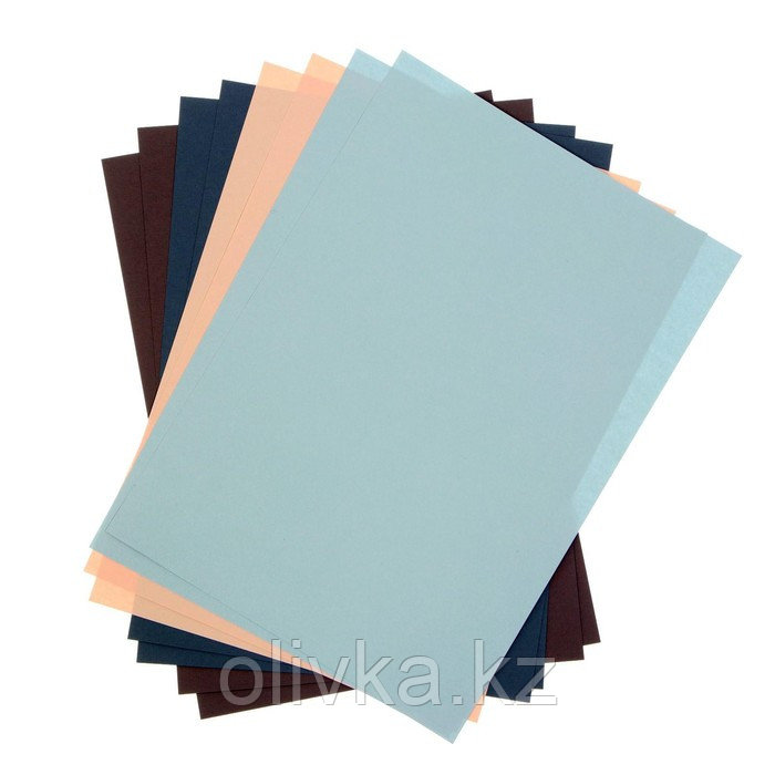 Бумага для пастели А4, 8 листов, 4 цвета "Пастельный класс", 150 г/м², в папке - фото 2 - id-p110926087