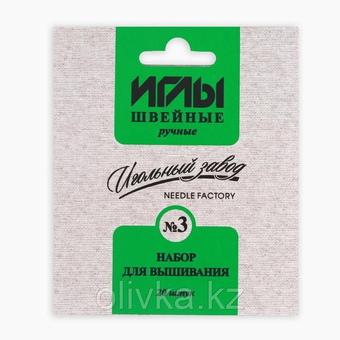 Иглы для вышивания «Ассорти №3», 20 шт, ИЗ-200910 - фото 3 - id-p110914251
