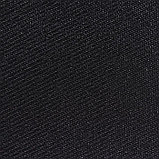 Заплатка для одежды «Прямоугольник», 4,2 × 1 см, термоклеевая, цвет чёрный, фото 3