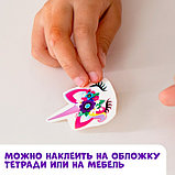 Детские переводки-татуировки на тело «Единорожка» набор 4 шт., фото 7