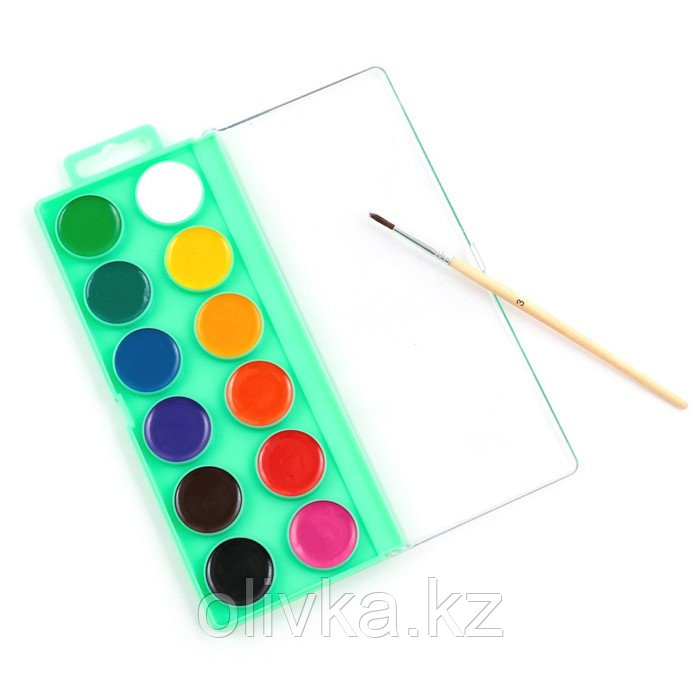 Раскраска акварелью с красками «Я рисую акварелью», А4 - фото 7 - id-p110946448