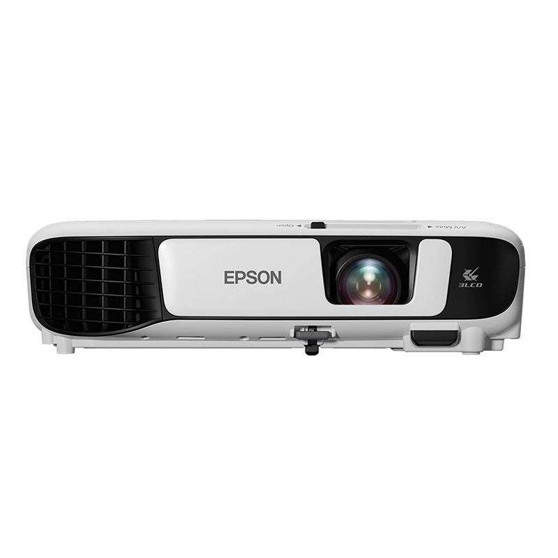 Прокат мультимедийного проектора в Астане Epson EB-X41, размер экрана 2х2 метра на треноге. Для презентации.