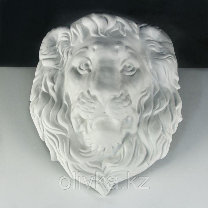 Гипсовая фигура Маска льва, 38,5 х 32 х 11 см - фото 1 - id-p110913375