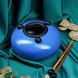 Музыкальный инструмент Глюкофон, синий, 8 лепестков, 15 х 9 см, фото 4