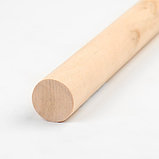 Палка-основа для макраме деревянная, без покрытия, d = 2,2 × 20 см, фото 3