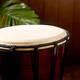 Музыкальный инструмент "Барабан Джембе" 40х18х18 см, фото 8