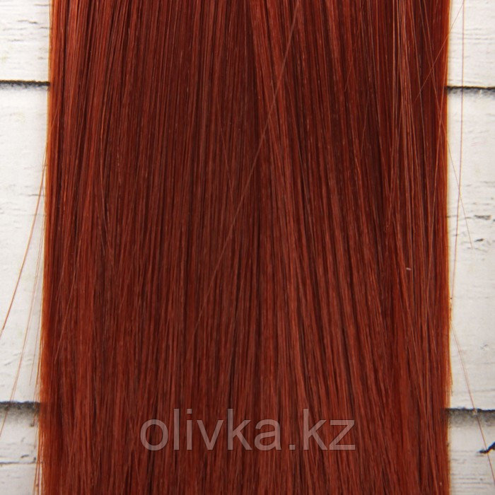 Волосы - тресс для кукол «Прямые» длина волос: 15 см, ширина:100 см, цвет № 350 - фото 2 - id-p110913408