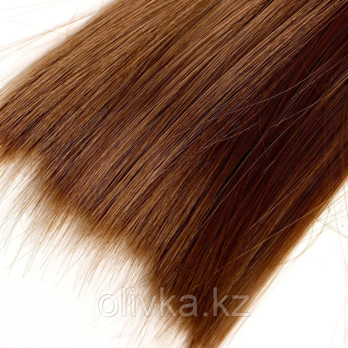 Волосы - тресс для кукол «Прямые» длина волос: 25 см, ширина:100 см, цвет № 12 - фото 2 - id-p110913410