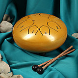 Музыкальный инструмент Глюкофон, желтый, 8 лепестков, 15 х 9 см, фото 2