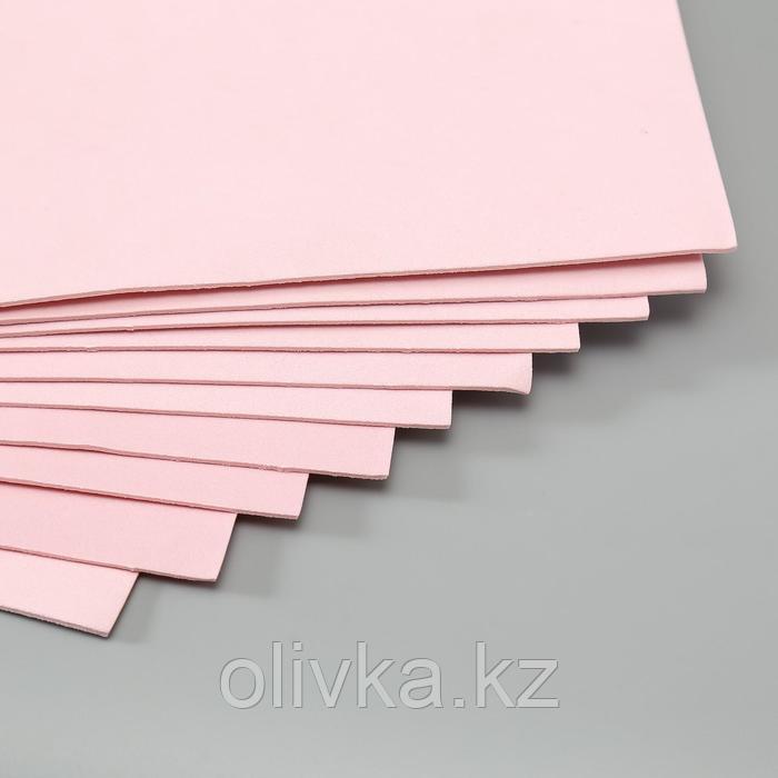 Набор фоамирана 50х50 см (10 листов) 2 мм цв.светло-розовый - фото 2 - id-p110923426