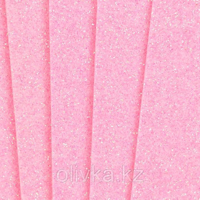 Фоамиран "Неоновый блеск - розовый" 2 мм формат А4 (набор 5 листов) - фото 4 - id-p110918840