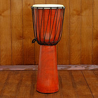 Музыкальный инструмент барабан джембе "Классика" 60х25х25 см
