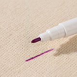 Маркер для ткани, самоисчезающий, 15 см, цвет фиолетовый, фото 2