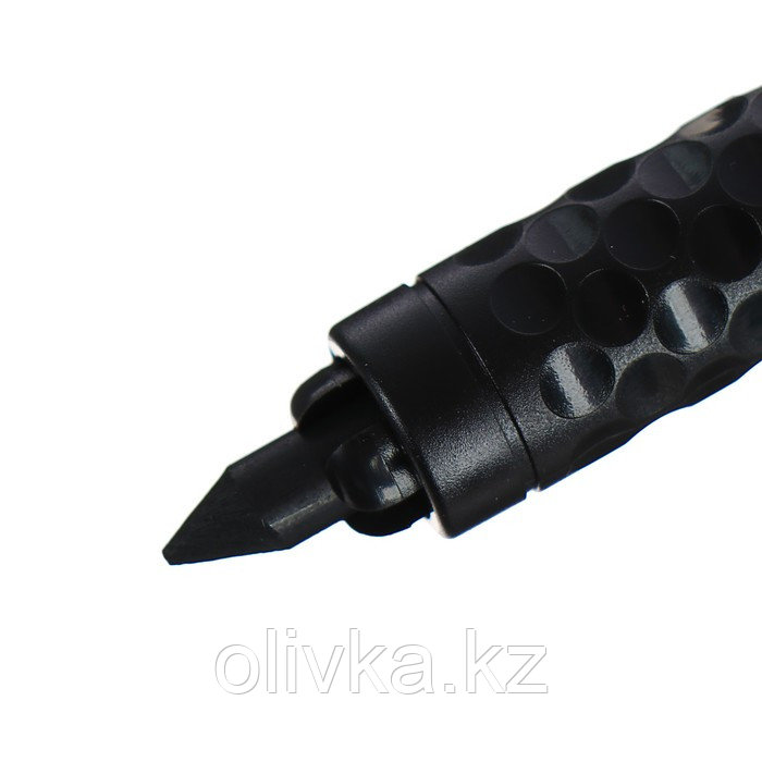 Держатель для карандашей Koh-I-Noor 5301, пластик с грифелем, L=120 мм, d=4,5-5,6 мм, черный - фото 3 - id-p110914406
