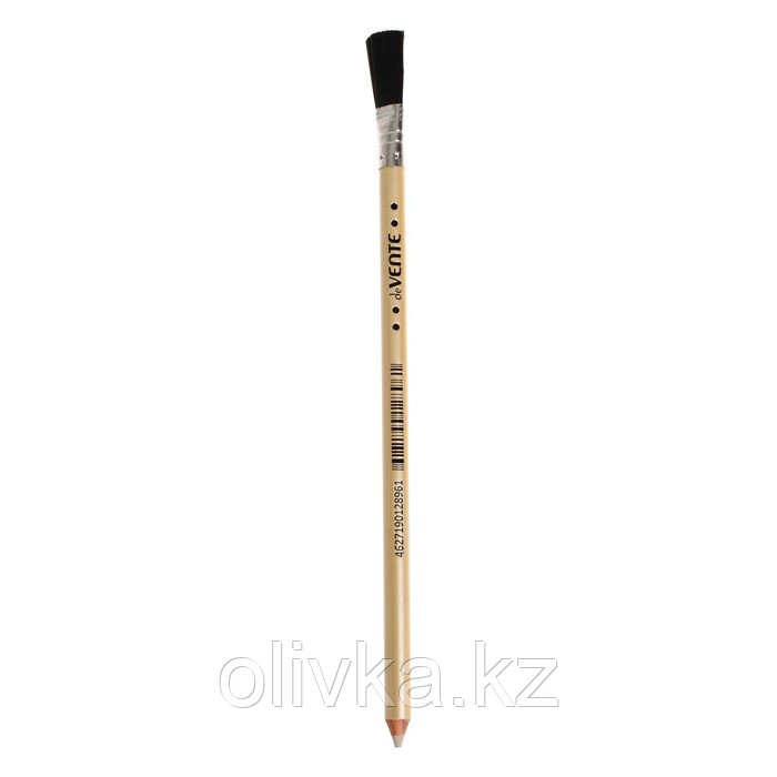 Ластик-карандаш, deVENTE CombiMax, синтетика, 4 мм, с кисточкой, для ретуши и точного стирания - фото 3 - id-p110930081
