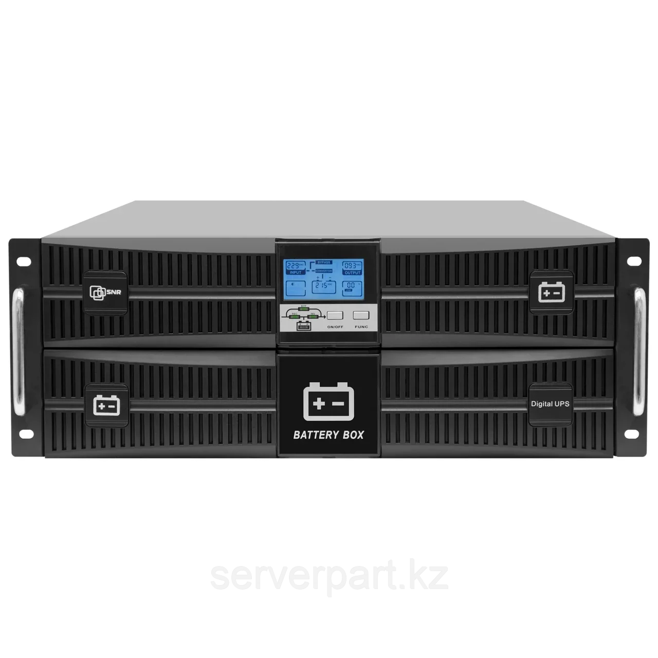 ИБП SNR On-line , Rackmount 4U, серии Intelligent 6 000 Ва / 6 000 Вт, клеммный терминал, SNMP слот