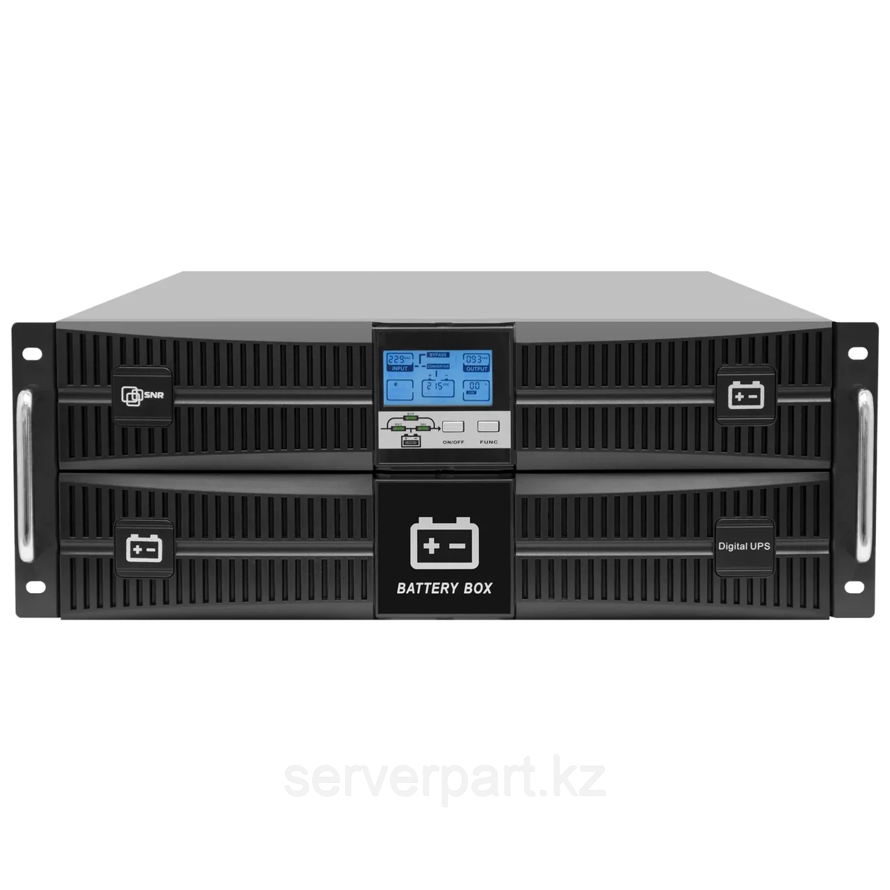 ИБП SNR On-line , Rackmount 4U, серии Intelligent 6 000 Ва / 6 000 Вт, клеммный терминал, SNMP слот - фото 1 - id-p110957193