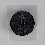 Резинка тканая, мягкая, 39 мм, 4,5 ± 1 м, цвет белый/чёрный, фото 3